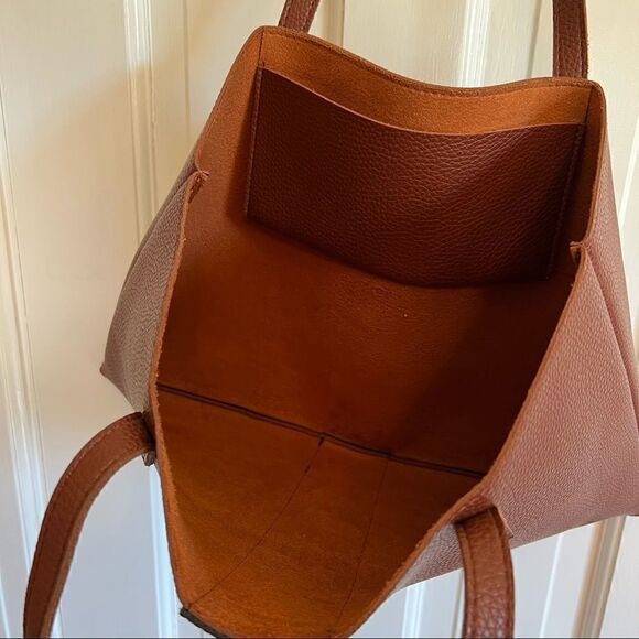 Vince Camuto Luck tote Brown and Black - Picture 7 of 8